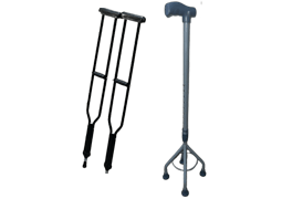 Under Arm Crutches | Adjustable Elbow Support & Height
